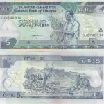 Ethiopia 5 Birr UNC Banknote